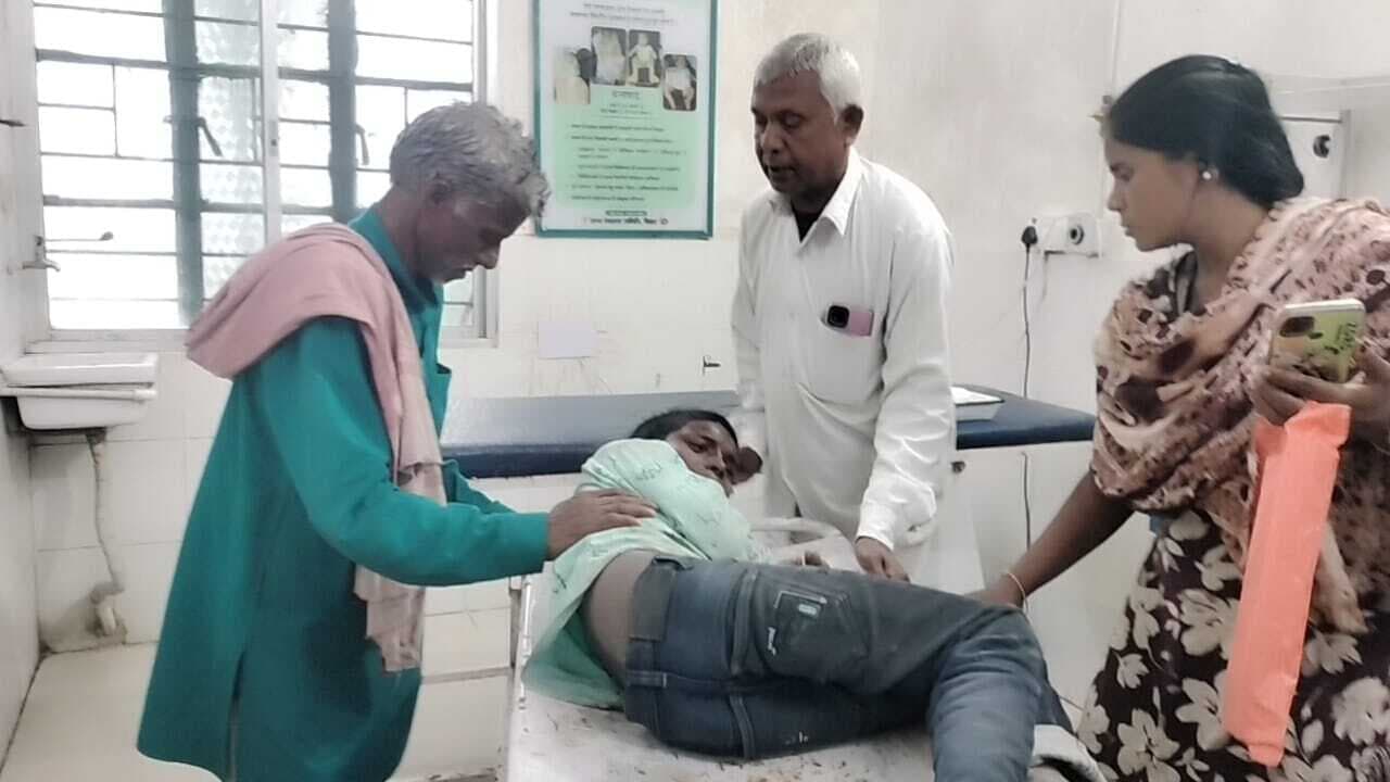 अज्ञात वाहन की ठोकर से बालक जख्मी