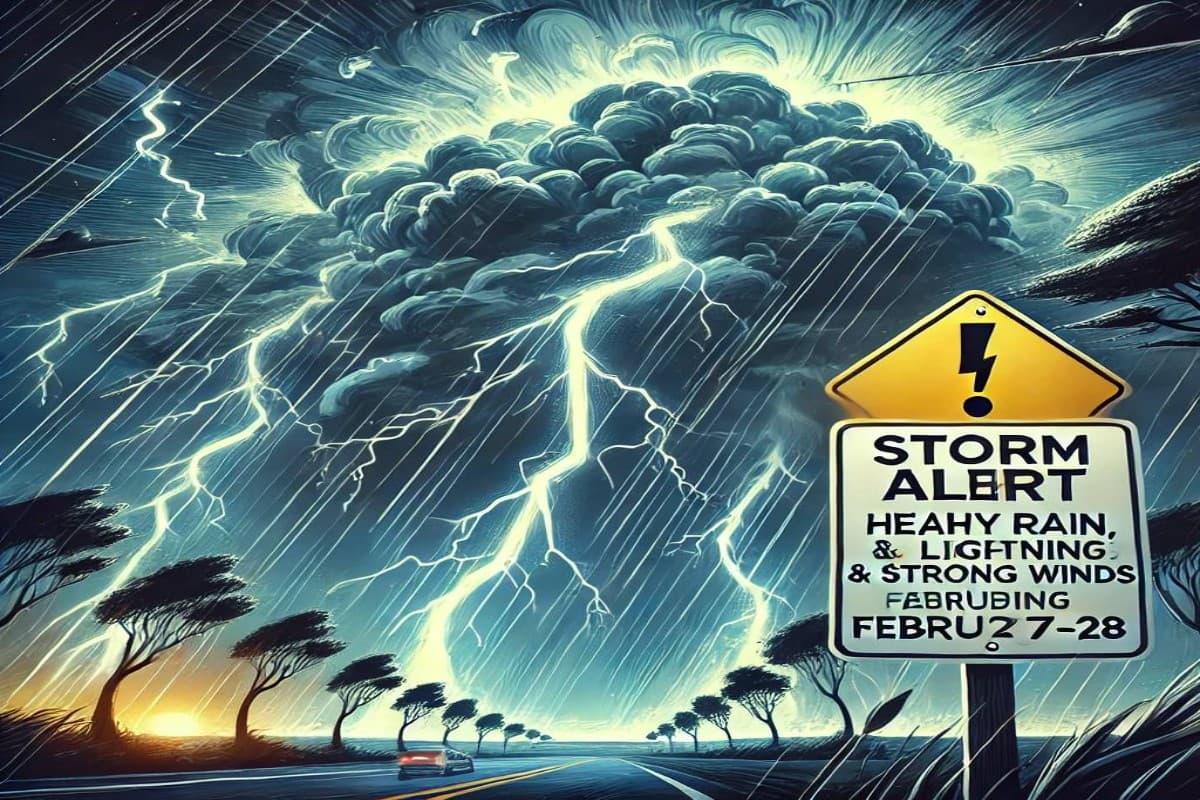 Weather: 27- 28 फरवरी को भारी बारिश और आंधी-तूफान की चेतावनी जारी