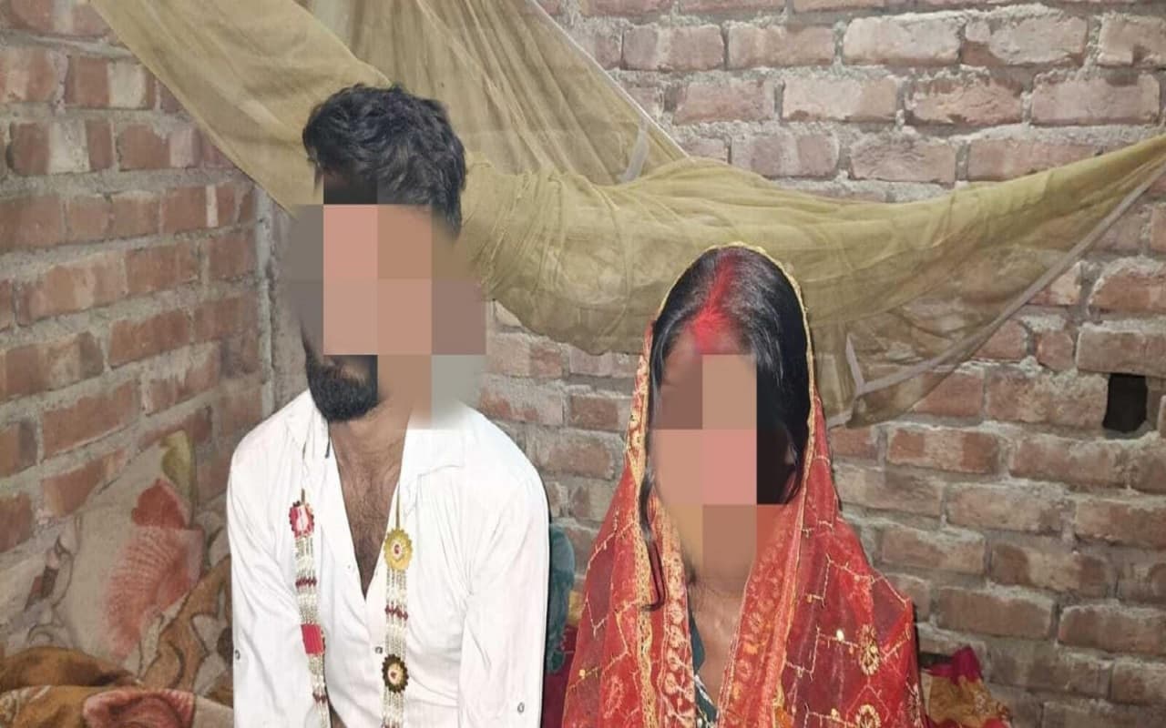 बिहार की लड़की को फेसबुक फ्रेंड से इश्क हुआ तो प्रेमी को मिलने बुलाया, मकई खेत में धराए तो मंदिर में हुई शादी