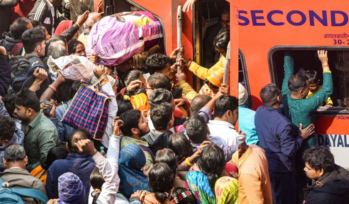 महाकुंभ जाने की होड़: ट्रेन की कपलिंग पर लटककर सफर कर रहे युवा, श्रद्धालुओं की आस्था बनी प्रशासन की चुनौती