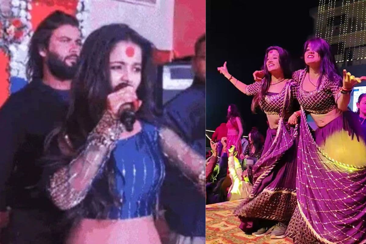 बिहार में सरस्वती पूजा कार्यक्रम में हंगामा, इन फेमस डांसरों के प्रोग्राम में जमकर चले जूते-चप्पल