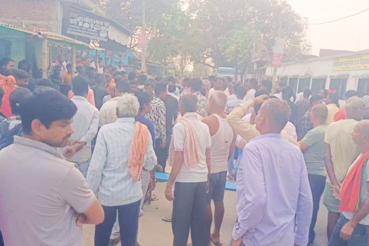 palamu news road accident