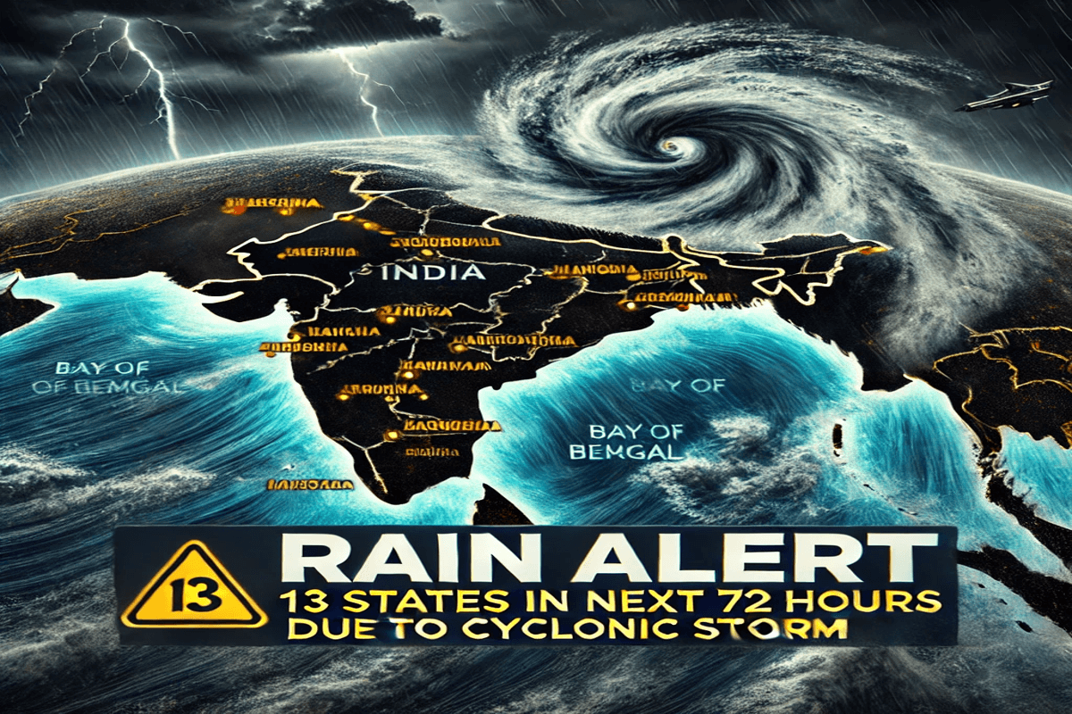Rain Alert: सावधान! चक्रवाती तूफान सक्रिय, 13 राज्यों में बारिश-आंधी-तूफान का अलर्ट 