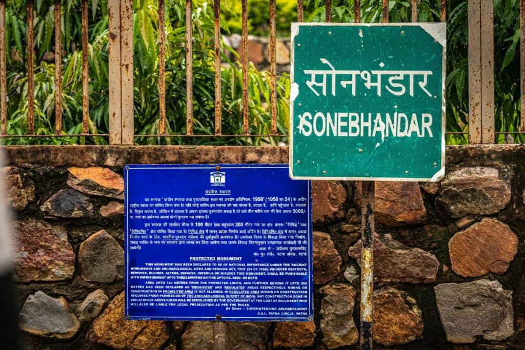 bihar tourism | son bhandar caves rajgir