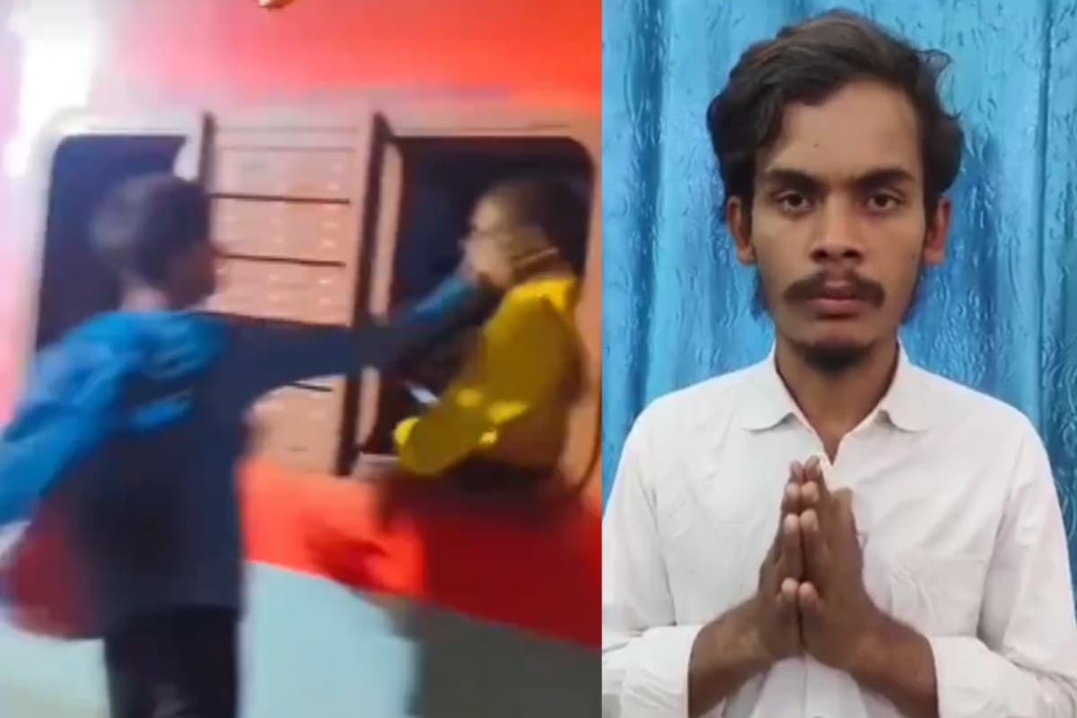 Viral Video: यूट्यूबर ने ट्रेन यात्री को जड़ दिया जोरदार थप्पड़, एक्शन में आई RPF, निकाल दी सारी हेकड़ी, देखें वीडियो