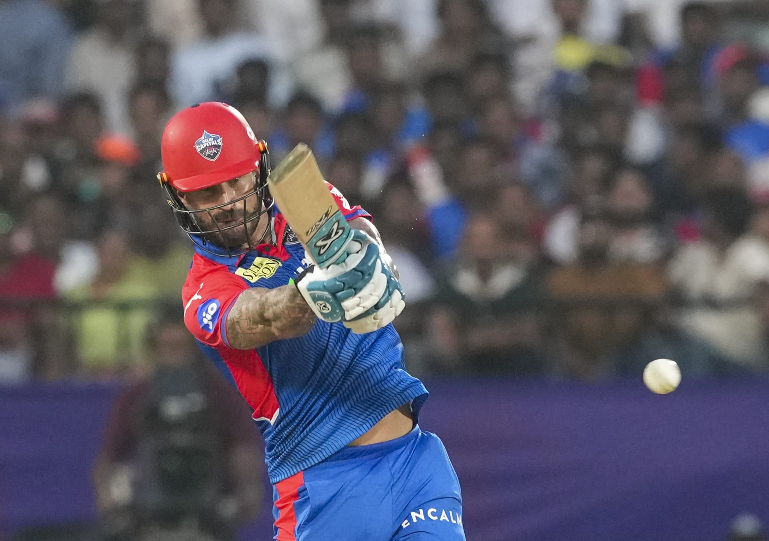 मिशेल स्टार्क के 'पंजे' के बाद फाफ डुप्लेसी का कहर, दिल्ली ने हैदराबाद को 7 विकेट से हराया