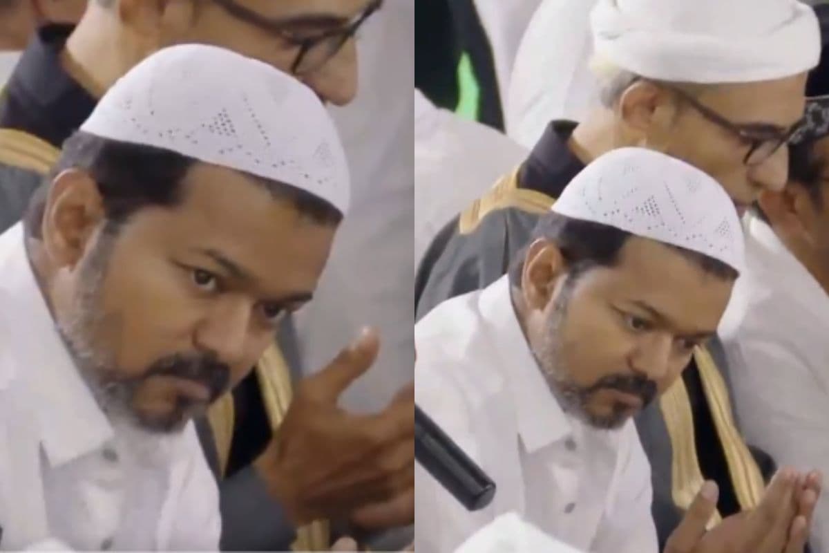 Thalapathy Vijay Video: राजनीती में कदम रखते ही तलपति विजय ने रखा रोजा, सफेद टोपी-नमाज पढ़ते हुए बोले- आमीन