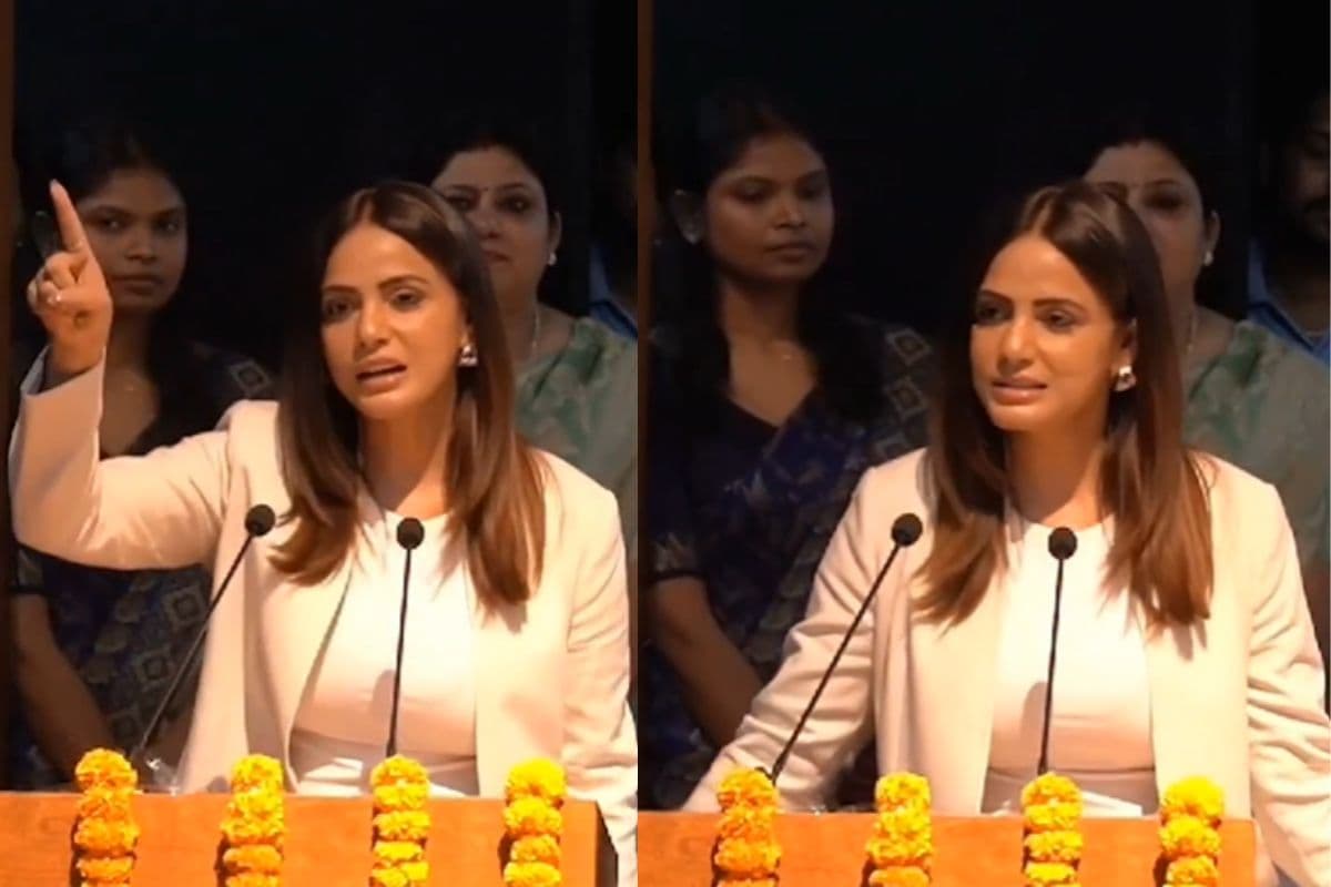 Viral Video : बिहार की एक्ट्रेस नीतू चंद्रा ने अश्लील गानों पर रील्स बनाने वालों पर कंसा तंज, कहा- छोटे-छोटे बच्चे…