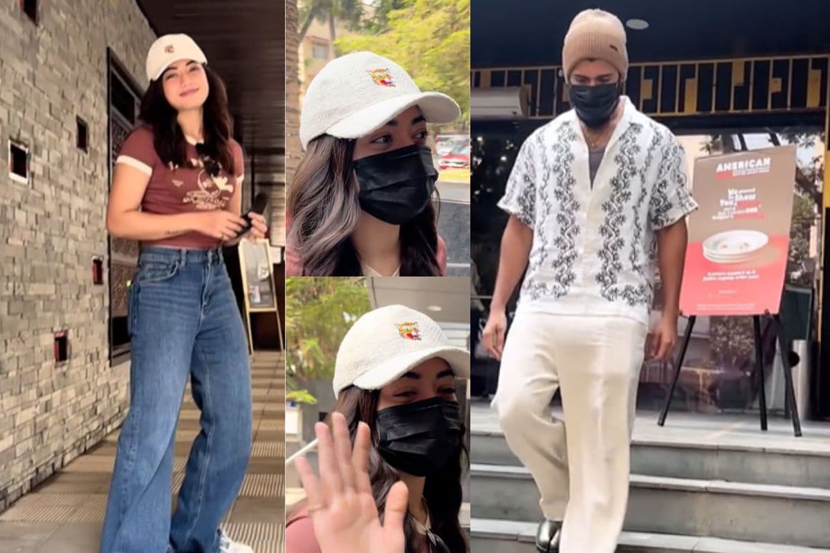 VIDEO: सलमान-अल्लू अर्जुन नहीं, मुंह छिपाते डेट पर अपने रियल लाइफ 'सिकंदर' के साथ निकलीं रश्मिका मंदाना