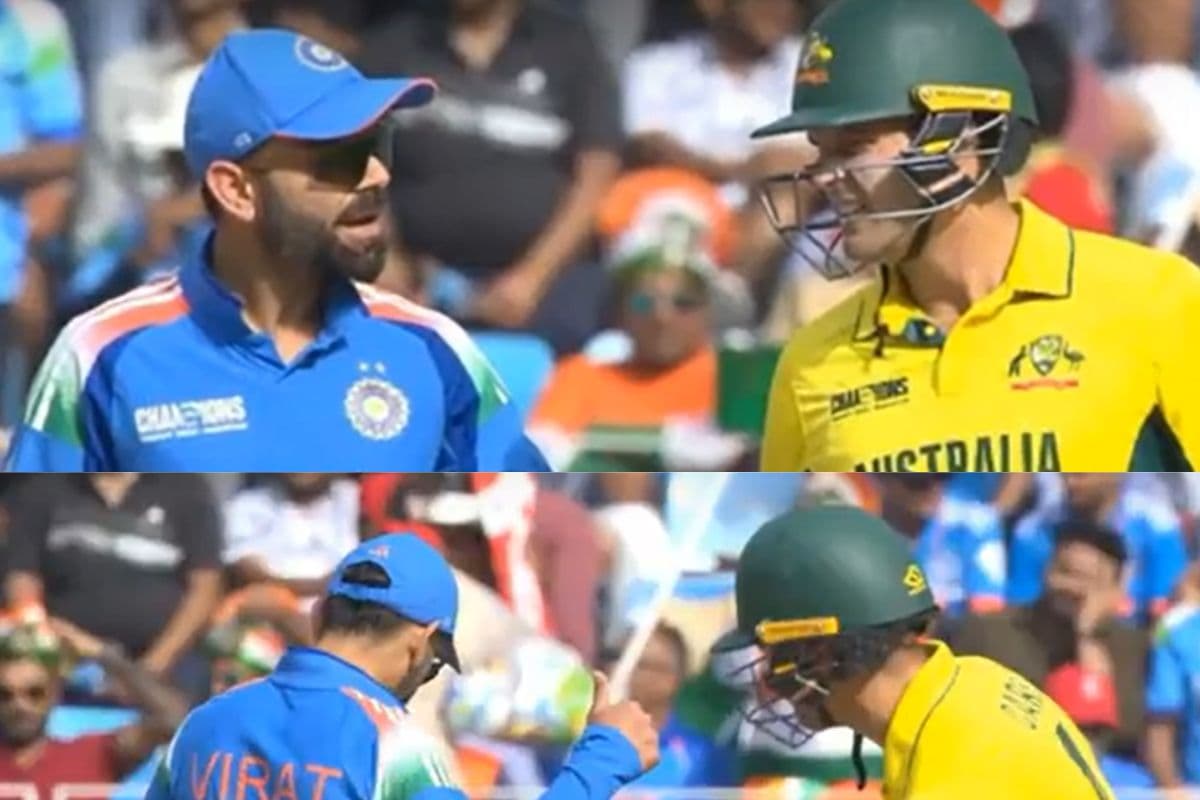 Ind vs Aus: बेचारे जैसी शक्ल बनाकर कोहली के पास पहुंचे कैरी, पहले शेर की तरह दहाड़ रहे थे, फिर हो गई हालत पतली