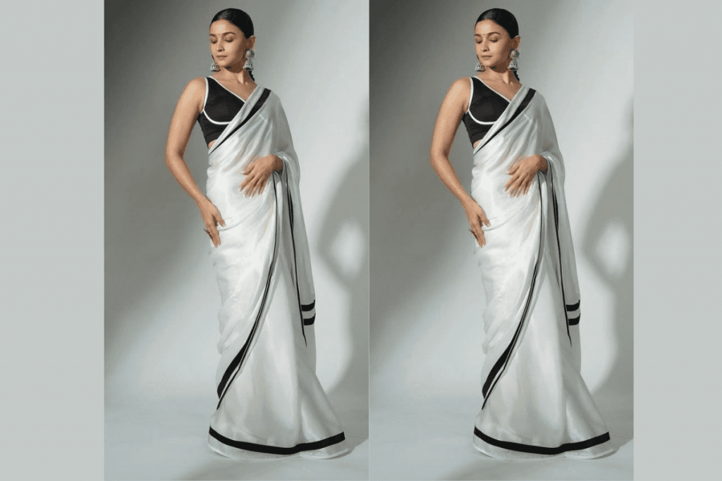 Alia Bhatt White Saree Look for Holi: होली पर अपनाएं आलिया भट्ट के 5 बेस्ट व्हाइट साड़ी लुक