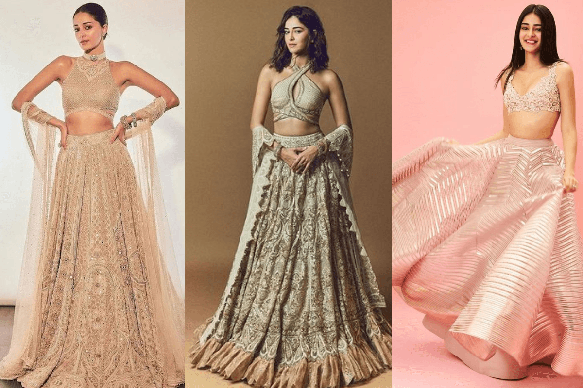10 Beautiful Lehenga Design of Ananya Pandey: ट्रेडिशनल और ट्रेंडी लुक के लिए चुनें अनन्या पांडे के 10 बेहतरीन लहंगा डिजाइन