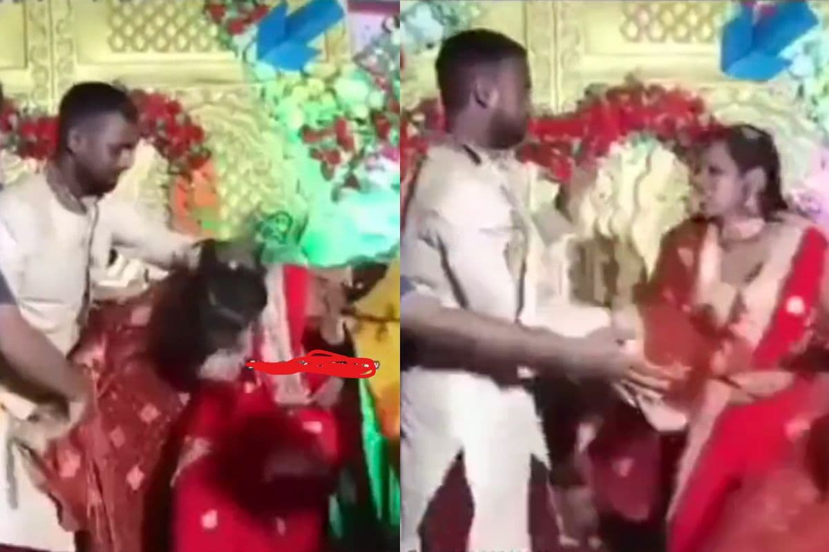 Viral Video: दूल्हा- दुल्हन में महायुद्ध! देखें वीडियो  