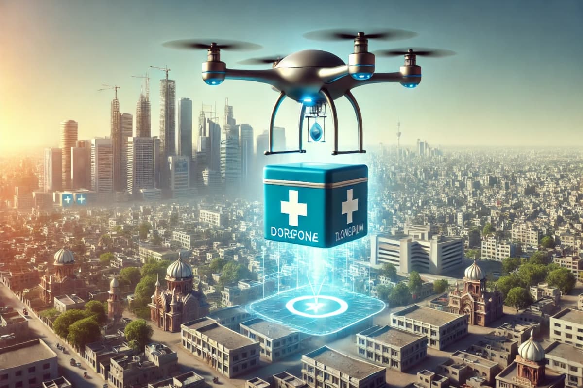 Big Breakthrough: कॉर्निया पहुंचाने के लिए ड्रोन ने मिनटों में तय किया घंटों का सफर, हैरान करेगी कहानी