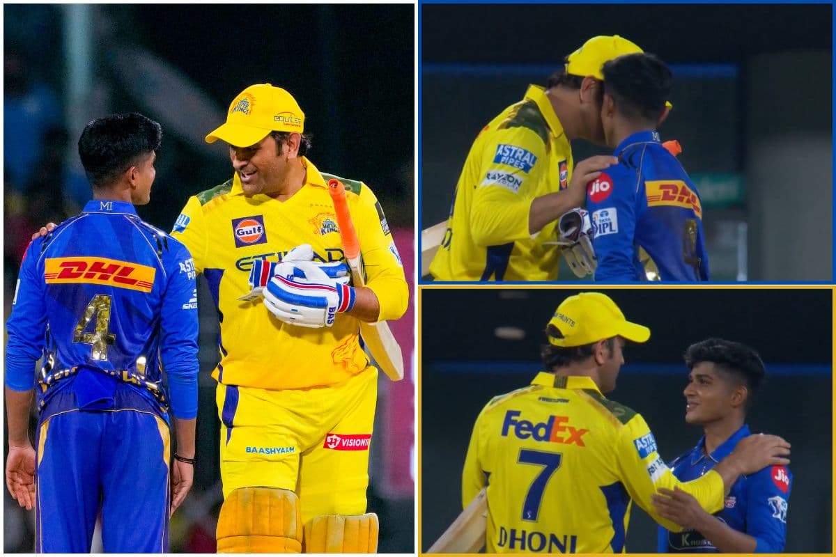 रोहित शर्मा की जगह उतरा खिलाड़ी, थाम दीं थीं CSK की सांसें, फिर धोनी से मिली शाबाशी, Video