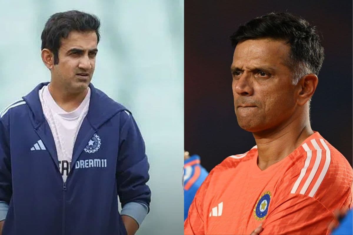 Gautam Gambhir and Rahul Dravid