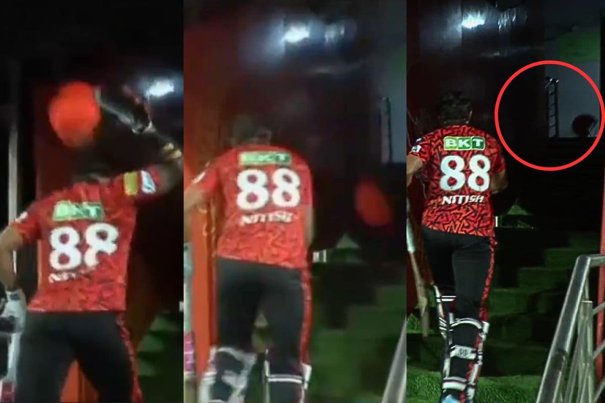 नीतीश रेड्डी का आक्रोश! आउट होने के बाद पटक दिया हेलमेट, चकनाचूर होते-होते बचा, Video