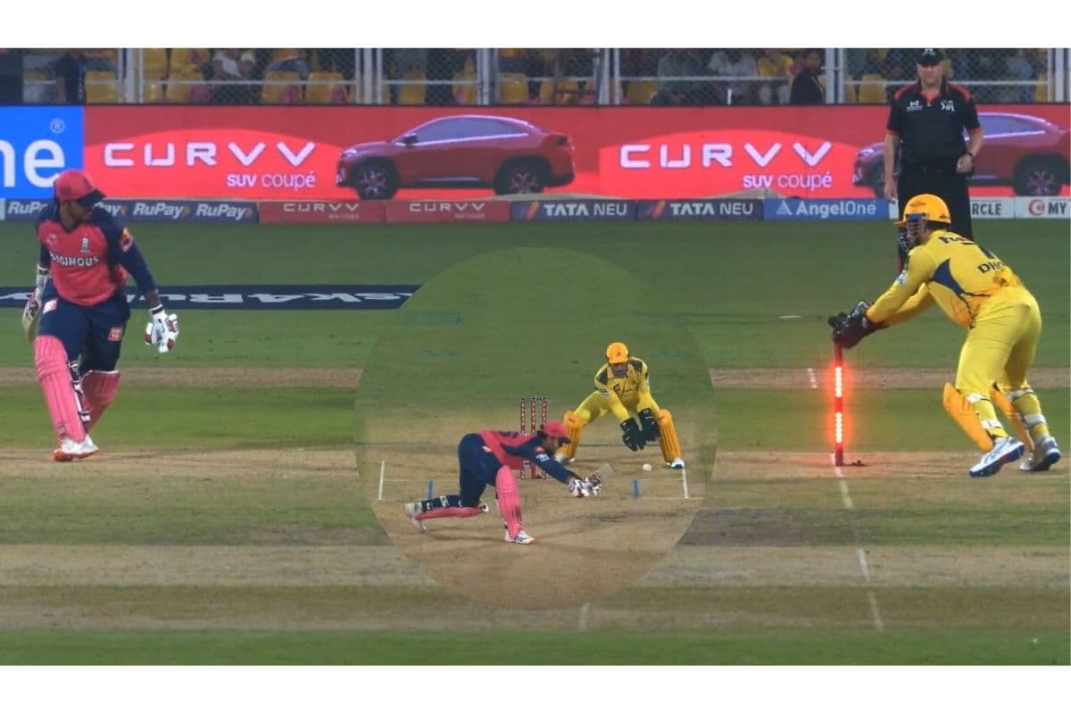 अश्विन-धोनी की जुगलबंदी का अनोखा रिकॉर्ड, बिजली जैसी तेजी से राणा को भेजा पवेलियन