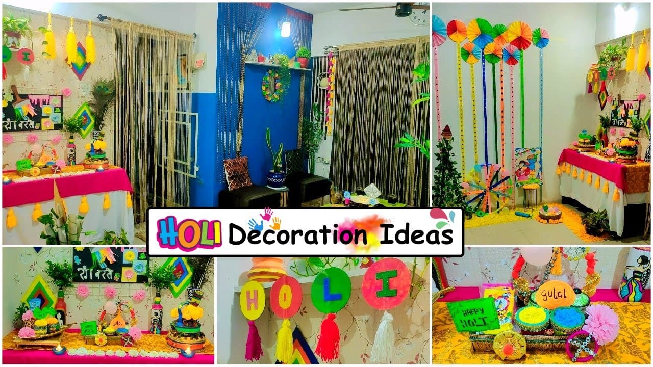 Holi Decoration Ideas : होली के इवेंट को बनाएं और भी ज्यादा खास, यहां है 5 शानदार आईडियाज