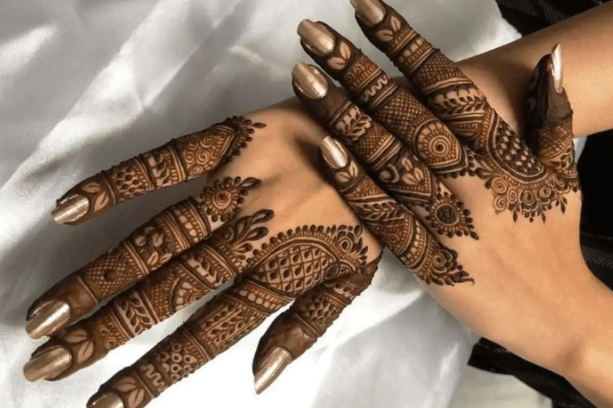 Finger Mehndi Design Finger Mehndi Design