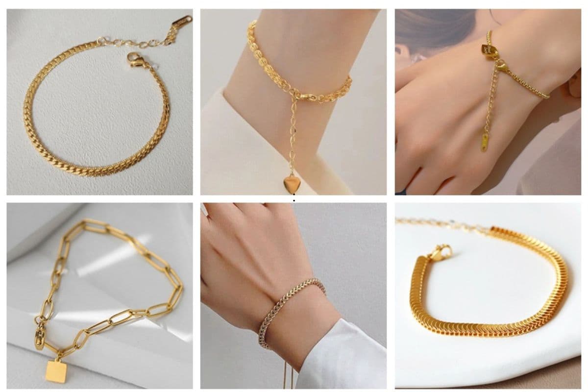 Gold Chain Bracelet Designs: आपकी खूबसूरती में लग जाएगा चार चांद,जब आप पहनेंगे गोल्ड चेन ब्रेसलेट