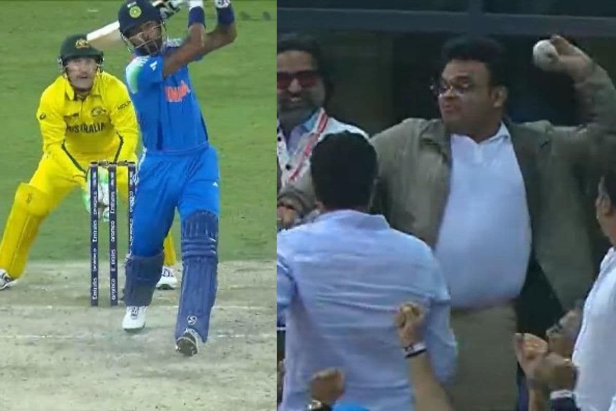 Video: स्टैंड पर जहां बैठे थे जय शाह, हार्दिक पांड्या ने वहीं जड़ दिया छक्का, देखें फिर क्या हुआ…