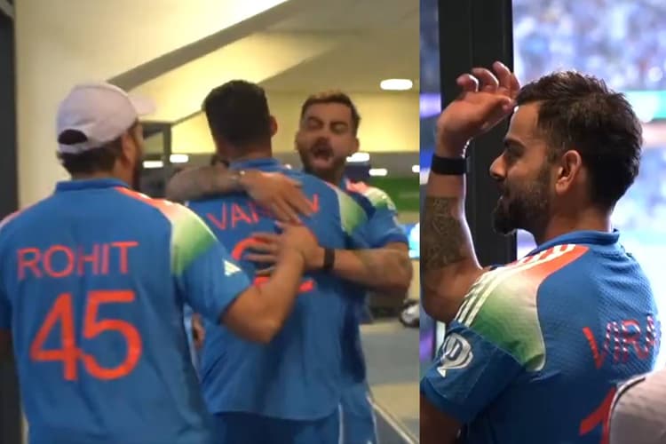 Watch Video: जीत के बाद ड्रेसिंग रूम में नाचते नजर आए कोहली, रोहित को देख किया ऐसा इशारा