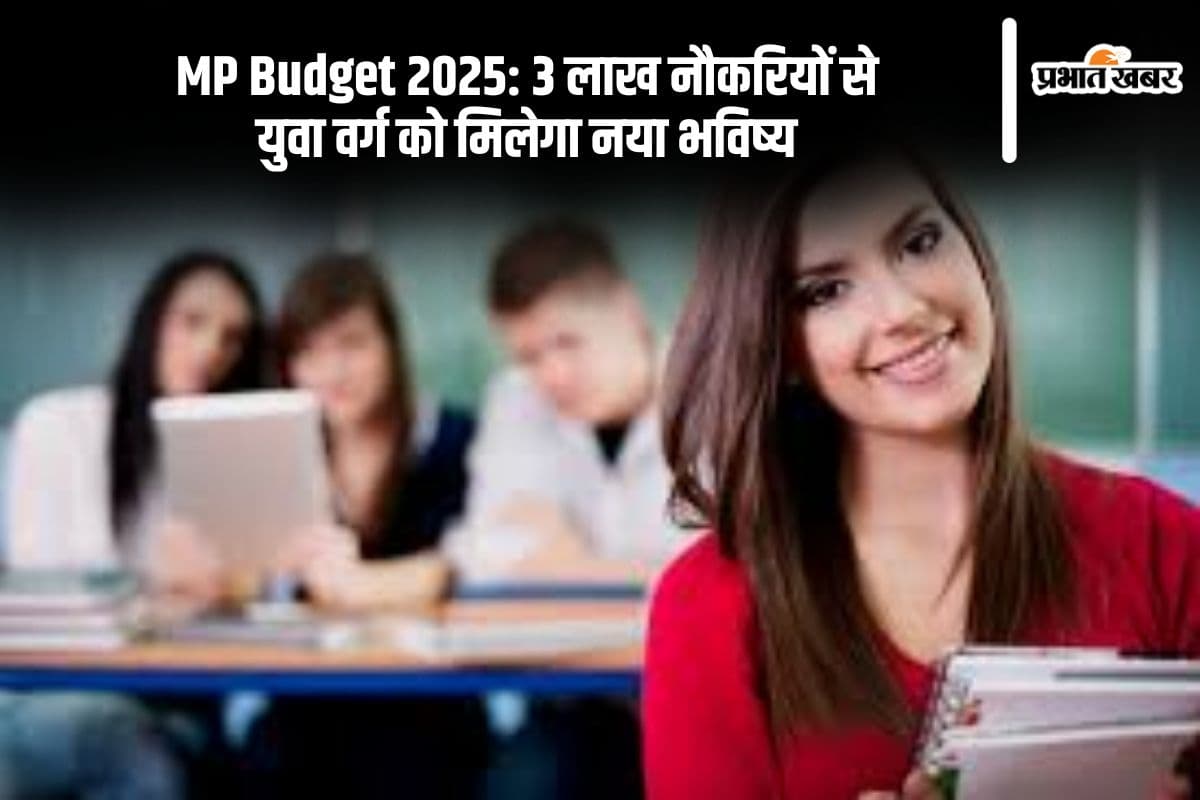 MP Budget 2025: 3 लाख नौकरियों से युवा वर्ग को मिलेगा नया भविष्य, शिक्षा विभाग के लिए और क्या? जानें यहां