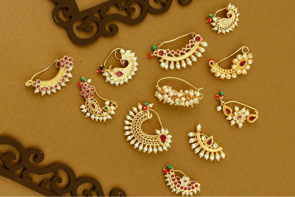 Maharashtrian Nath Design: गुड़ी पड़वा पर खास लुक के लिए पहनें खूबसूरत महाराष्ट्रियन नथ