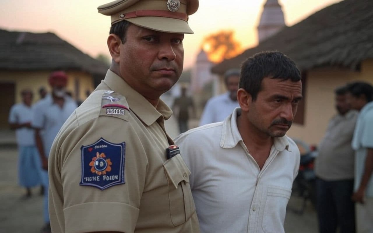 Muzaffarpur Crime: डबल मर्डर कर भाग गया गया राजस्थान, पुलिस ने फिल्मी स्टाइल में आरोपी को दबोचा