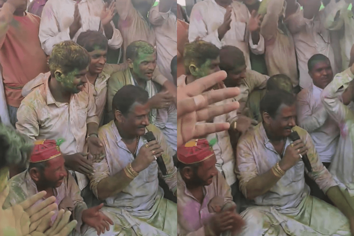 Video: “रंग बरसे…” RJD विधायक मुन्ना यादव ने कार्यकर्ताओं संग जमाई होली रंग