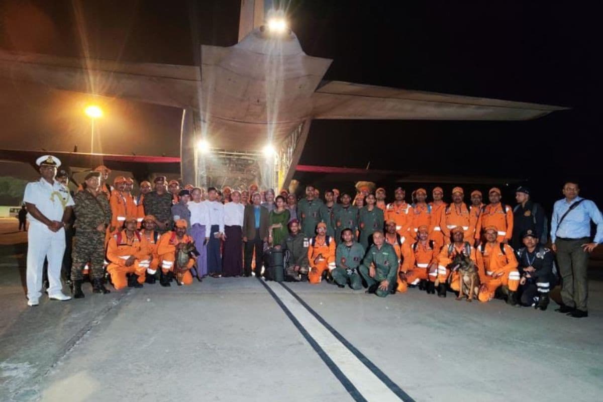 Earthquake: म्यांमार की मदद के लिए आगे आया भारत, NDRF की टीम नेपीडॉ में उतरी, एक्शन में पीएम मोदी