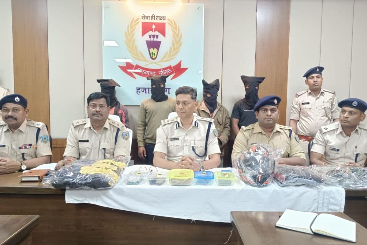 Hazaribagh Crime: एनटीपीसी के डीजीएम कुमार गौरव हत्याकांड का खुलासा, चार अरेस्ट