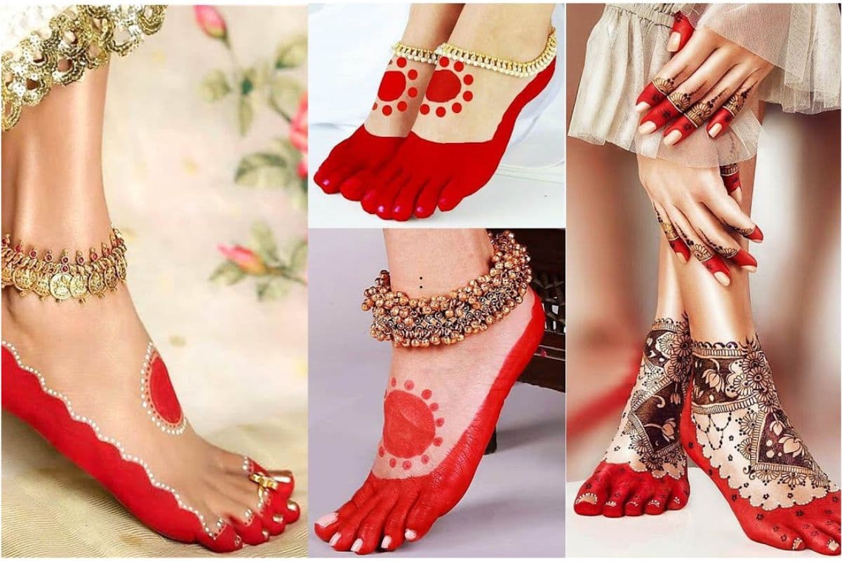 Navratri Alata Designs: नवरात्रि में दे अपने पैरों को अलग लुक,आलता से बनाएं सुंदर डिजाइन