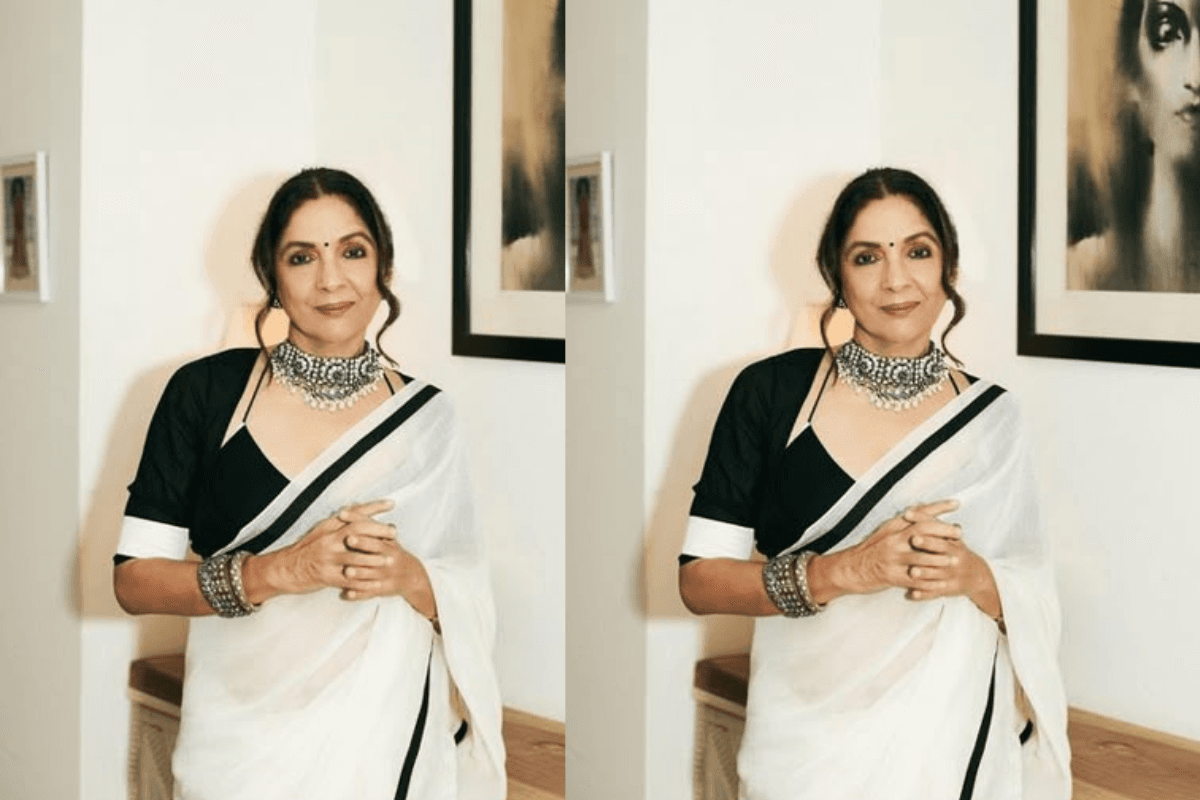Neena Gupta Unique Blouse Design: नीना गुप्ता का ये स्टाइलिश ब्लाउज हर तरह की साड़ी के लिए है परफेक्ट