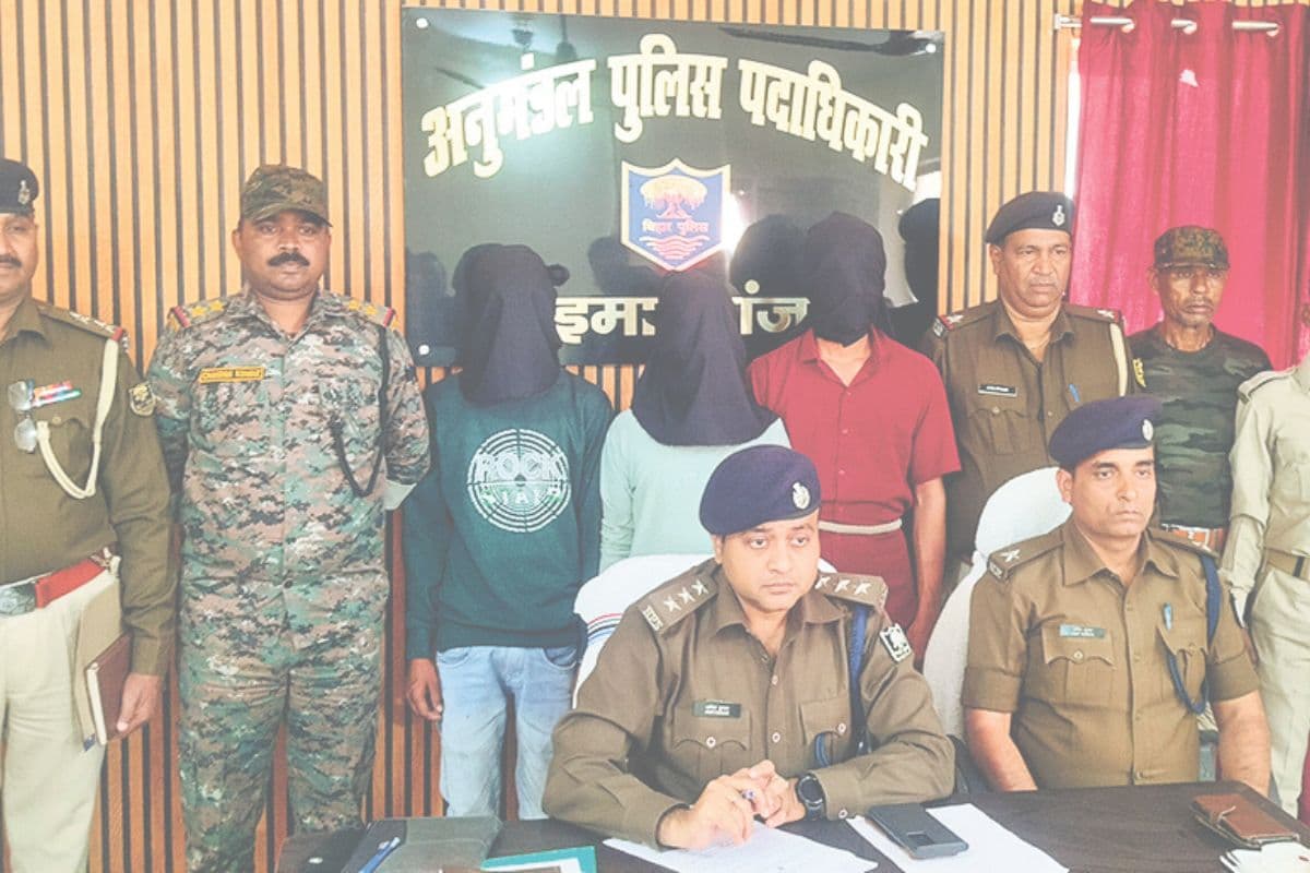 Gaya में मर्डर करने के लिए इकट्ठा हुए थे बदमाश, घटना को अंजाम देने से पहले पुलिस ने किया गिरफ्तार