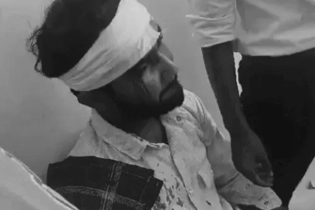 घायल छात्र