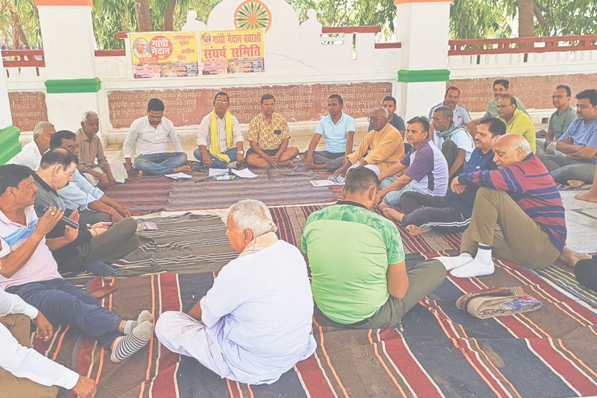 गांधी मैदान के विकास के खिलाफ उतरे लोग, जानिए इसके पीछे की कहानी