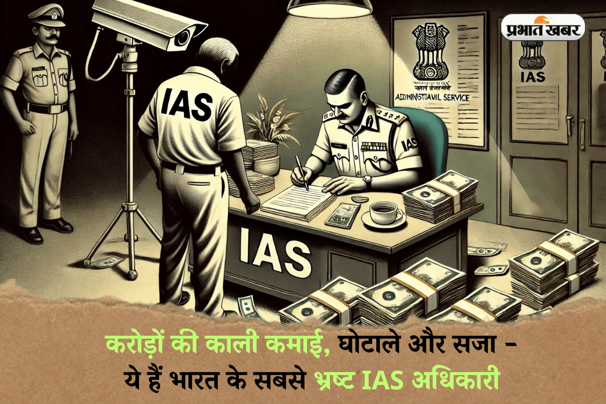 Corrupt IAS Officers in India: करोड़ों की काली कमाई, घोटाले और सजा – ये हैं भारत के सबसे भ्रष्ट IAS अधिकारी