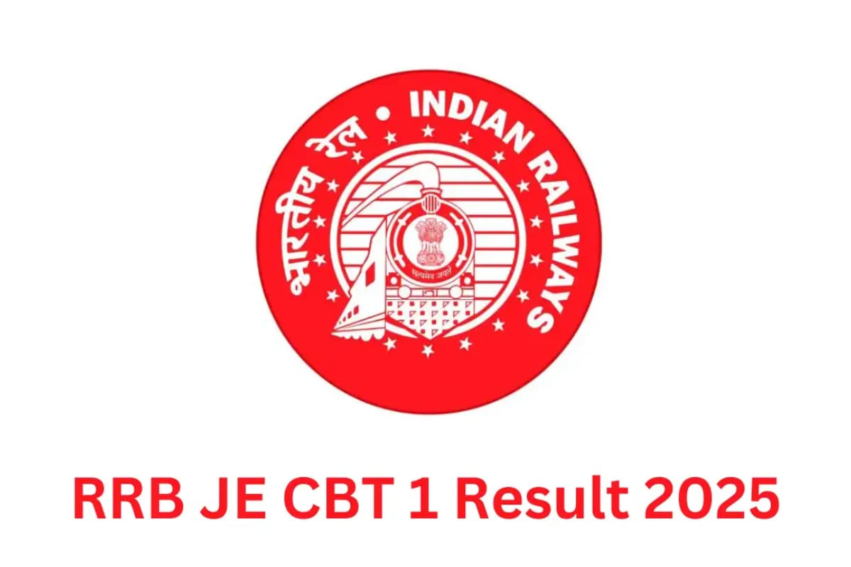 RRB JE CBT 1 Result 2025 OUT