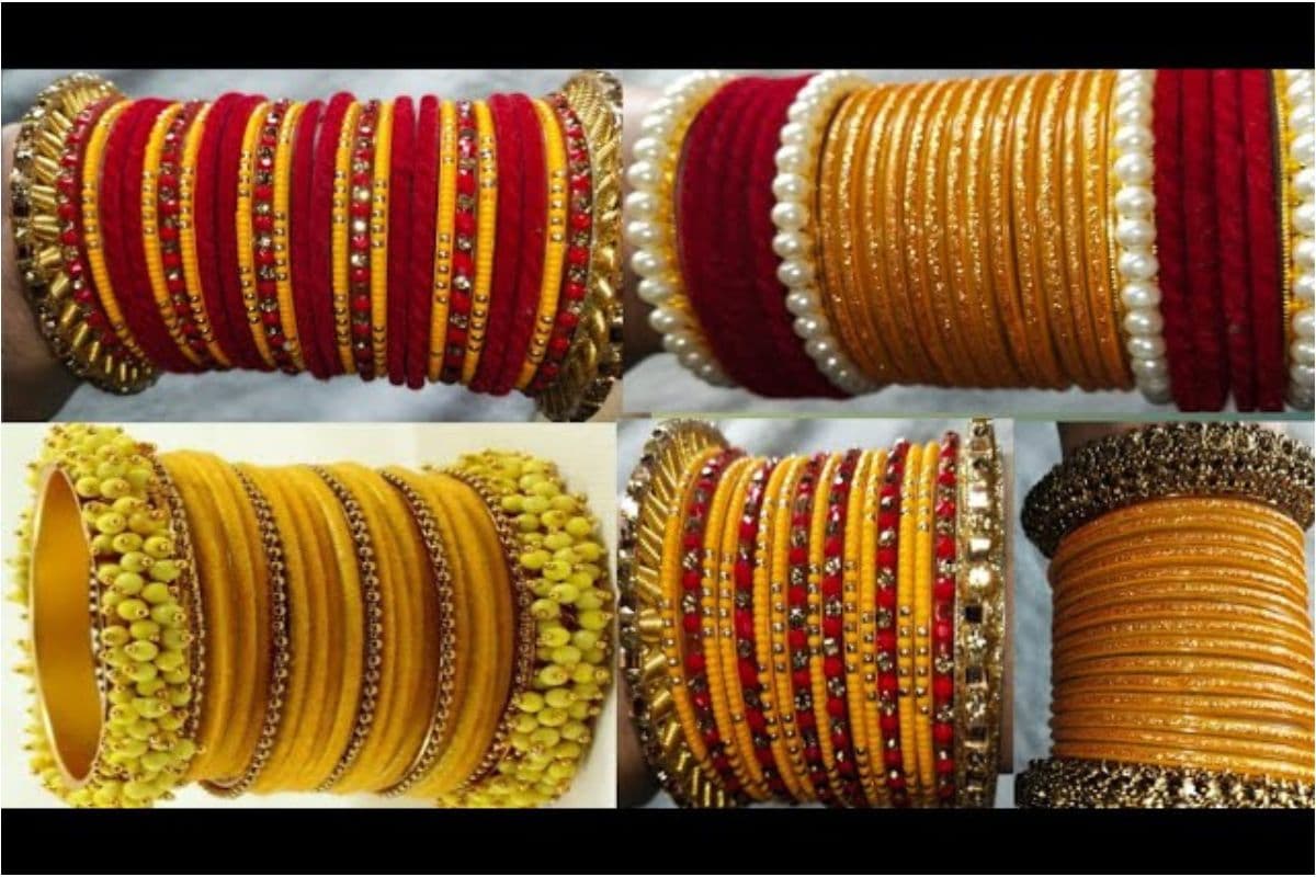 Red Yellow Bangles: लाल पीली चूड़ियों का जादू ऐसा, जो आपको बना देगा और भी स्पेशल