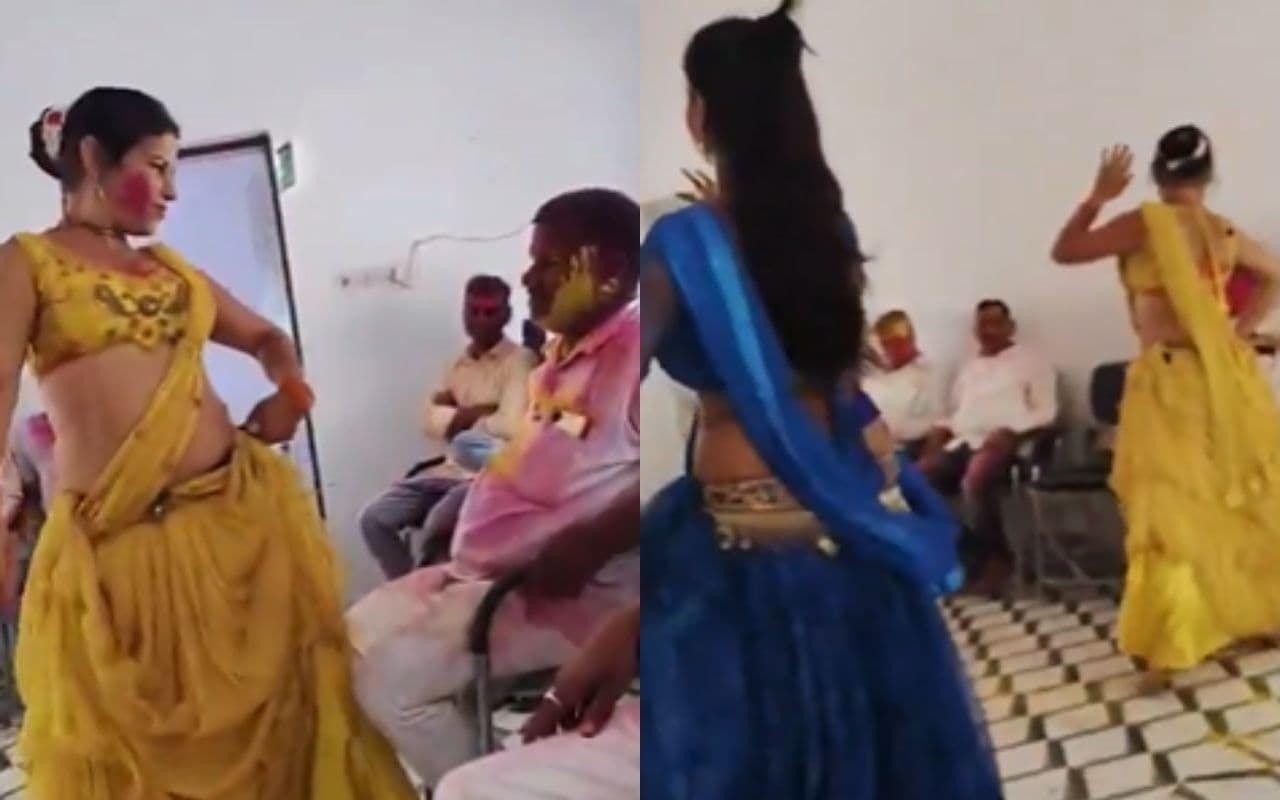 होली पर सरकारी ऑफिस में हदें पार! छपरा में हुआ अश्लील डांस, Video हुआ वायरल