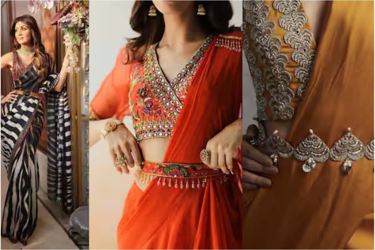 Saree Styling Tips: साड़ी पहनने का नया तरीका, बेल्ट के साथ पाएं स्टाइलिश और कातिल लुक