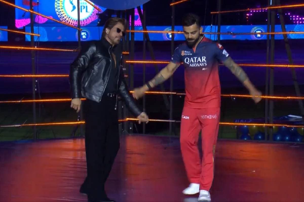 Watch Video: 'झूमे जो पठान…' गाने पर किंग कोहली और किंग खान का डांस नहीं देखा तो क्या देखा