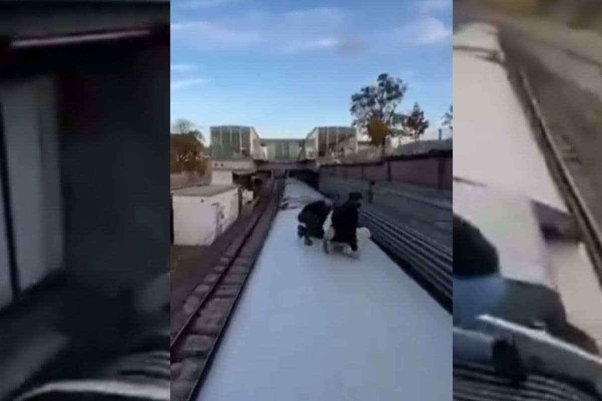 Viral Video: ट्रेन की छत पर दिखा रहे थे स्टंट, हो गया बड़ा हादसा, वीडियो देखकर कांप जाएगी रूह
