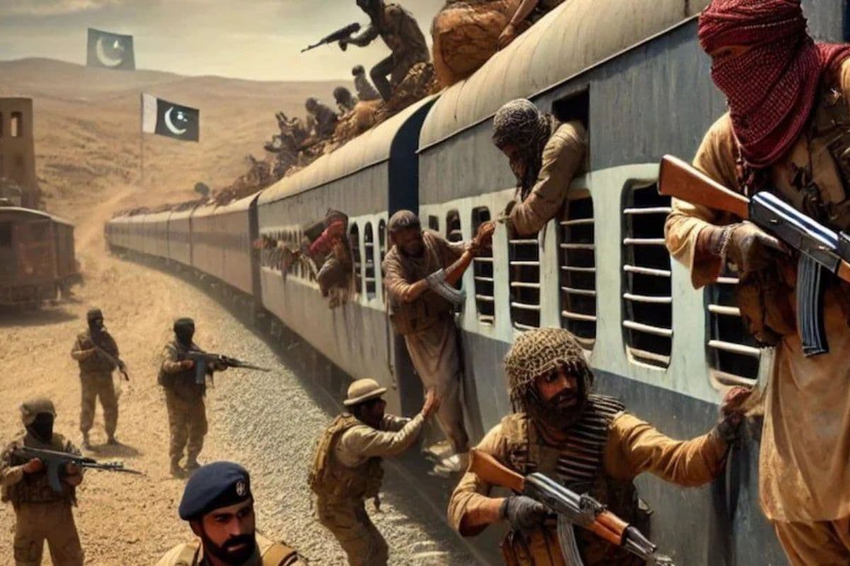 Train Hijacked In Pakistan: पाकिस्तान में ट्रेन हाईजैक, बलूच लिबरेशन आर्मी ने 180 यात्रियों को बनाया बंधक, 20 सैन्यकर्मियों की मौत