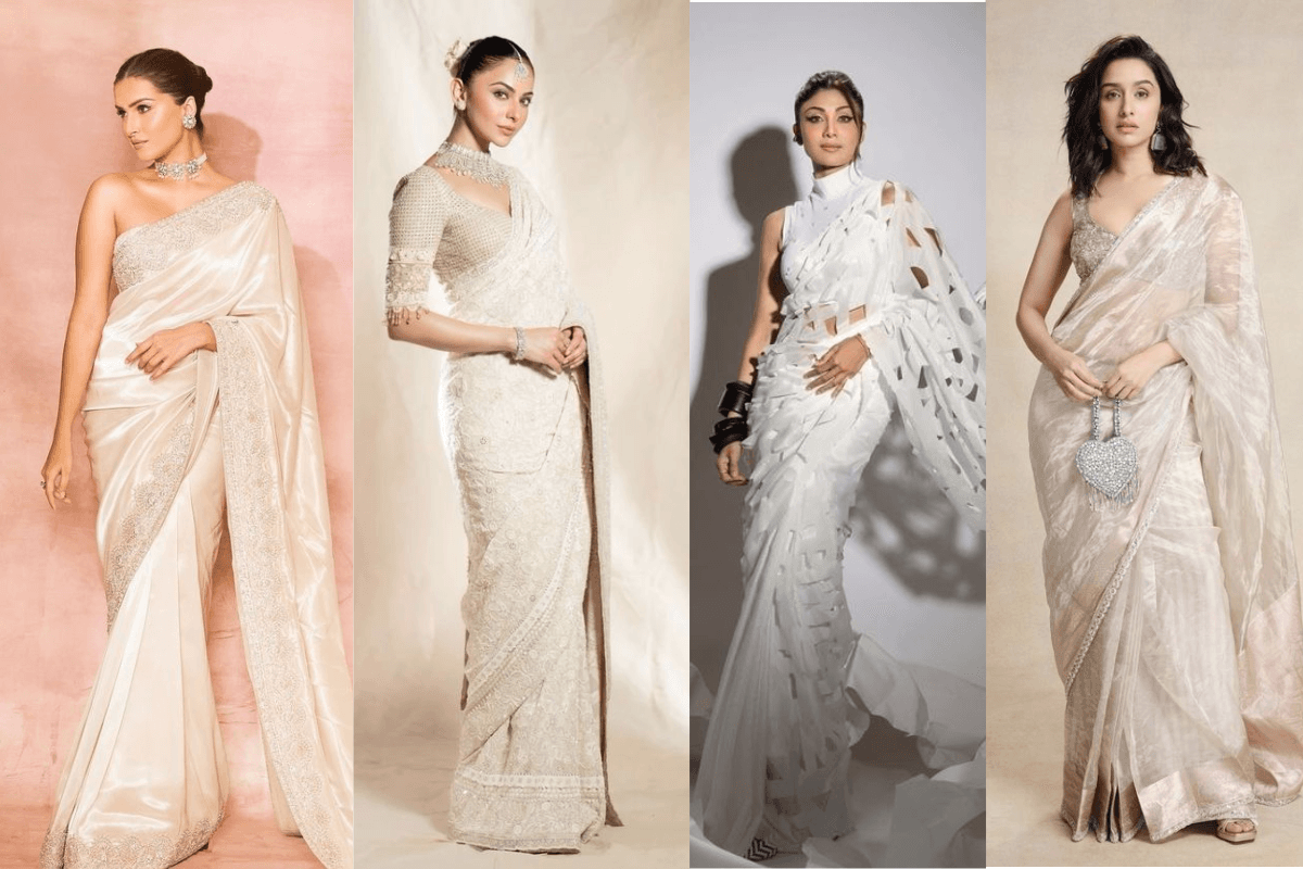 6 Trending White Partywear Saree: श्रद्धा कपूर से लेकर शिल्पा शेट्टी तक, ये पार्टीवियर साड़ी आपको देंगी एलीगेंट और ग्रेसफुल लुक