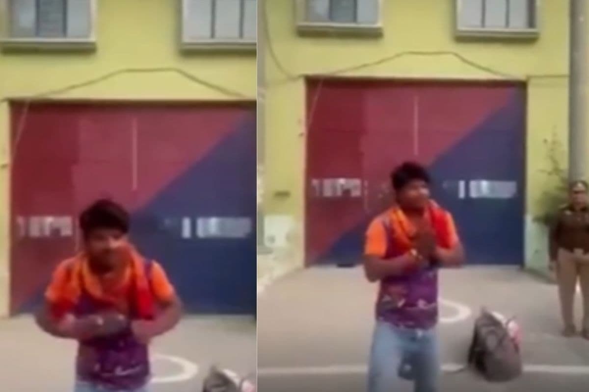 Viral Video: जेल से रिहा होते ही कैदी ने 'Blue Eyes' गाने पर लगाए मस्त ठुमके, वायरल हुआ वीडियो