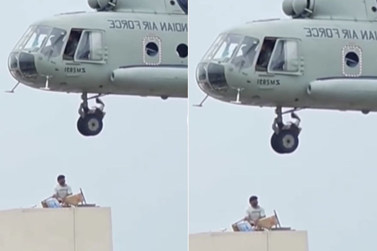 Viral video: Indian Air Force का राहत अभियान, हेलीकॉप्टर से पहुंचाई मदद