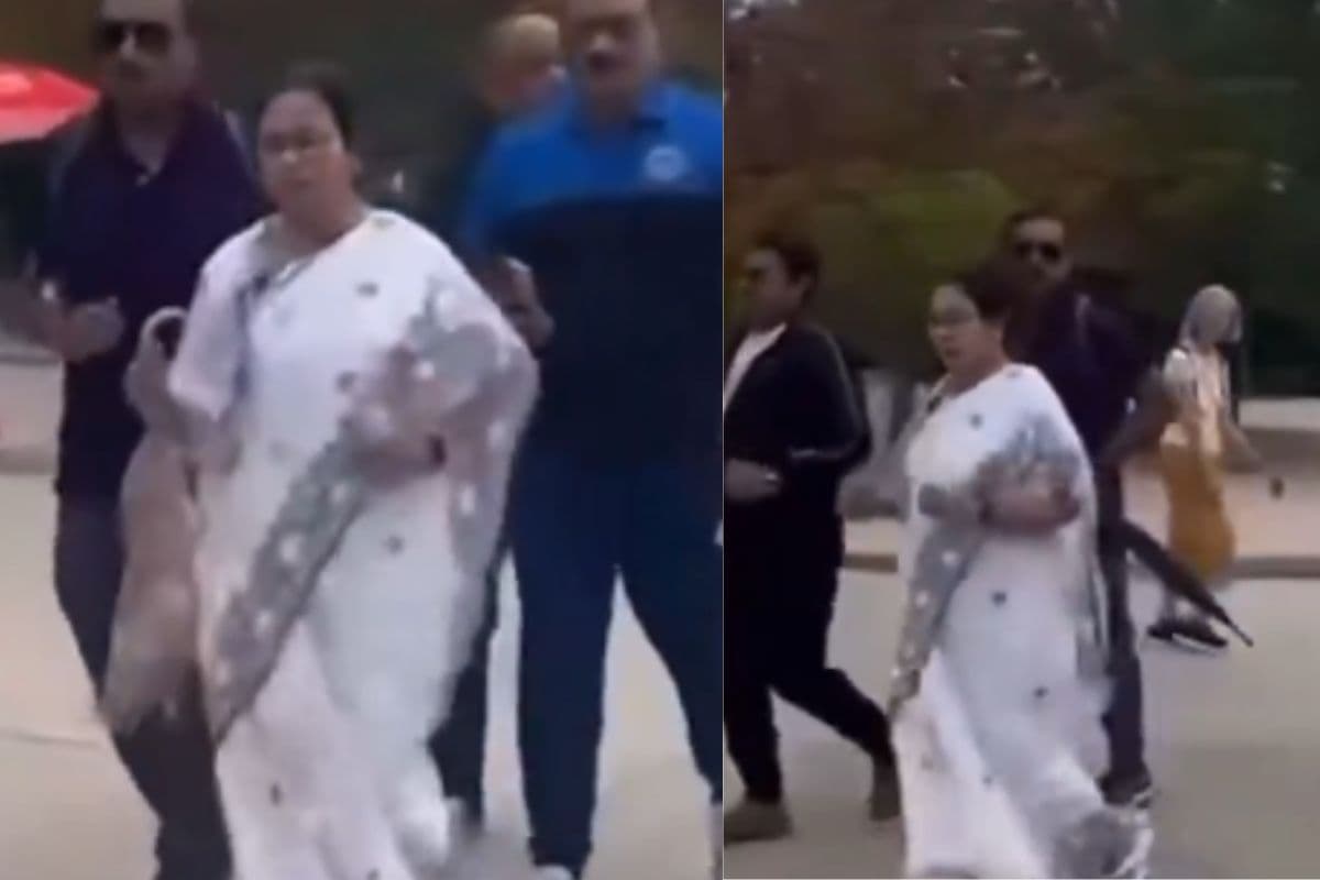 Viral Video: ममता बनर्जी का लंदन की सड़कों पर साड़ी पहनकर जॉगिंग करते वीडियो वायरल